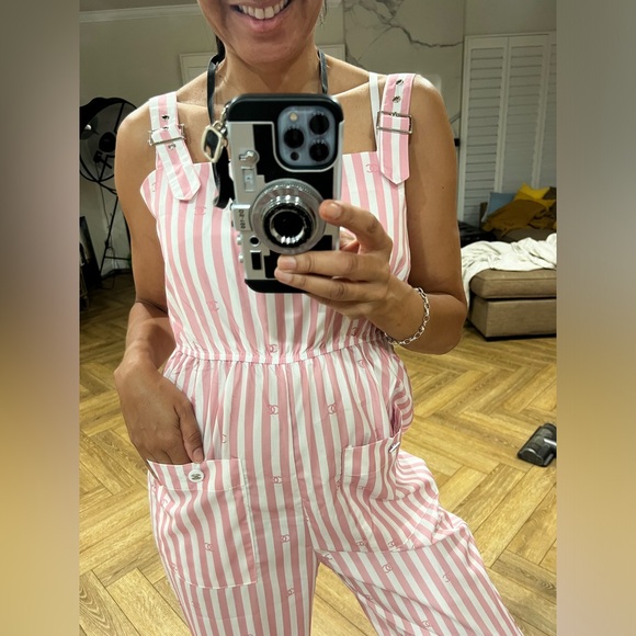 Pink luxury jumpsuit - Picture 6 of 9